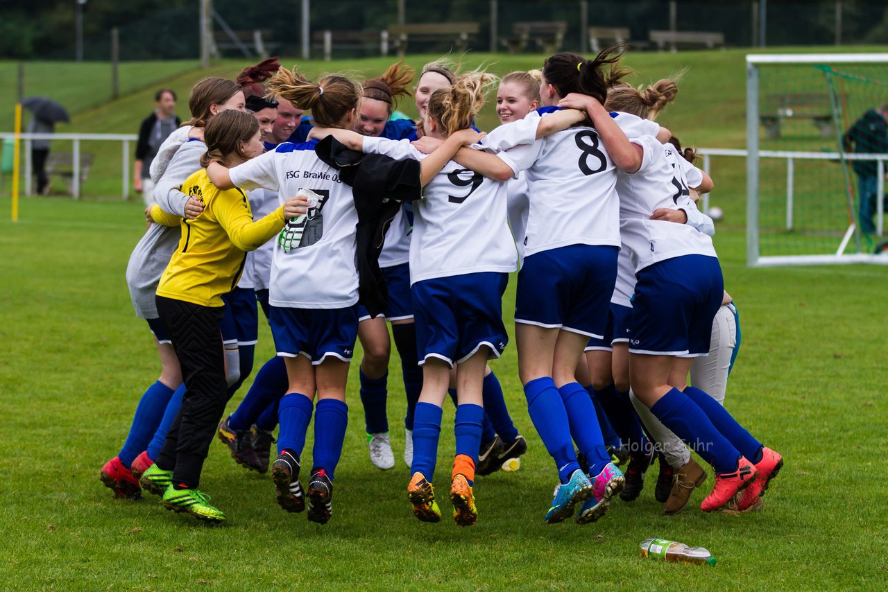 Bild 173 - C-Juniorinnen FSG BraWie 08 o.W - SV Bokhorst : Ergebnis: 4:2